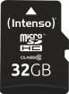 Intenso R20/W12 microSDHC 32GB Kit Class 10 - 3413480 
