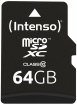 Intenso microSDXC 64GB Kit Class 10 - 3413490