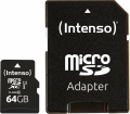 Intenso Performance R90 microSDXC 64GB Kit - 3424490 