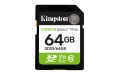 Kingston Canvas Select Plus Gen3 R100 SDXC 64GB UHS-I U1 Class 10 - SDS3/64GB 