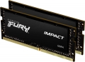 Kingston FURY Impact 32GB SO-DIMM Kit DDR4-3200 CL20-22-22 1RX8 - KF432S20IBK2/32 