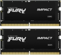 Kingston FURY Impact SO-DIMM 32GB Kit DDR5-4800 CL38-38-38 1RX8 - KF548S38IBK2-32 