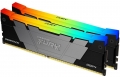 Kingston FURY Renegade RGB 64GB UDIMM 2x32GB Kit DDR4-3200 CL16-19-19 2RX8 - KF432C16RB2AK2/64 