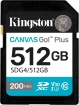Kingston Flash-Card Canvas Go! Plus - SDXC UHS-I - 512 GB 