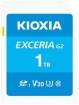 KIOXIA EXCERIA G2 SDXC 1TB UHS-I U3 Class 10 - LNEX2L001TG4 