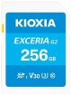 KIOXIA EXCERIA G2 SDXC 256GB UHS-I U3 Class 10 - LNEX2L256GG4 