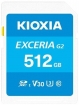 KIOXIA EXCERIA G2  SDXC 512GB UHS-I U3 Class 10 - LNEX2L512GG4 