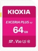 KIOXIA Exceria Plus G2 R100/W65 SDXC 64GB - LNPL2M064GG4 
