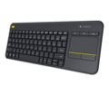 Logitech K400 Plus Wireless Touch Keyboard schwarz
