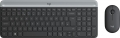 Logitech MK470 Slim Wireless Keyboard and Mouse Combo grau