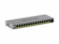 Netgear GS100 Desktop Gigabit Smart Switch 15x RJ-45 1x SFP 180W PoE+ - GS116EP-100EUS 