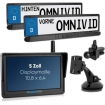 omniVID Solar6 DUO Kabelloses Solar-Rckfahrvideosystem 