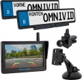 omniVID Solar5 DUO Kabelloses Solar-Rückfahrvideosystem 