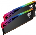Patriot Viper Elite 5 RGB Ultra 32GB UDIMM Kit 2x16GB DDR5-6400 CL32-39-39-101 - VEUR532G6432K 