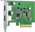 Qnap EXPANSION CARD 2x USB-A 3.1 PCIe 2.0 x2 - QXP-10G2U3A