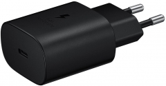 Samsung Schnellladegerät 25W USB-C ohne Kabel - Bulk schwarz