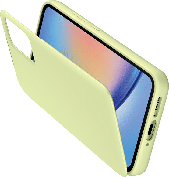 Official Samsung Lime Smart View Wallet Case - For Samsung