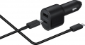 Samsung KFZ-Schnellladegerät Dual USB-A & USB-C  EP-DN975 - EP-L5300XBEGWW schwarz