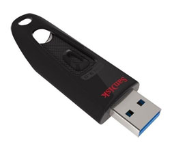 SanDisk Ultra 256GB USB 3.0 - SDCZ48-256G-U46