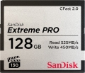 SanDisk Extreme PRO R525/W450 CFast 2.0 CompactFlash Card 128GB - SDCFSP-128G-G46D 