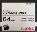SanDisk Extreme PRO R525/W430 CFast 2.0 CompactFlash Card 64GB - SDCFSP-064G-G46D 