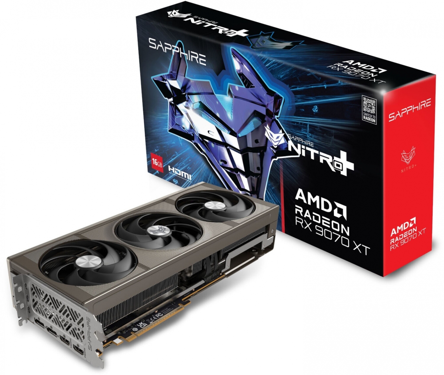 electronis.de :: sapphire Nitro+ Radeon RX 9070 XT 16GB GDDR6 lite ...