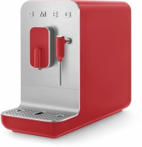 Smeg BCC02 Kaffeevollautomat mit Dampffunktion rot