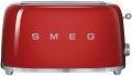 Smeg TSF02 Langschlitz-Toaster rot