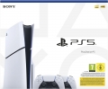 Sony PlayStation 5 Slim Disc Edition 1TB mit 2 Controller weiß