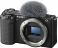 Sony Vlogger Systemkamera Body - ZVE10BDI.EU Schwarz
