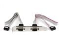 StarTech.com 2 PORT 40CM SERIELL DB9 