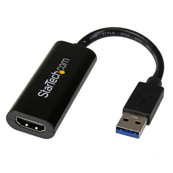 StarTech.com Slim USB 3.0 auf HDMI externe Videokarte - USB32HDES