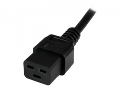 StarTech.com 2M AC POWER CORD SCHUKO TO C19