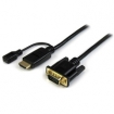 StarTech.com 3FT HDMI TO VGA ADAPTER CABLE 