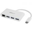 StarTech.com 3PT USB 3.0 HUB + GBE - USB-C 