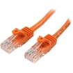 StarTech.com 0.5M ORANGE CAT5E PATCH CABLE 