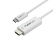 StarTech.com 1M USB C TO HDMI CABLE - WHITE 