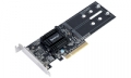Synology M2D18 SSD-Cache-Adapter PCIe 2.0x8 2xM.2 - M2D18 