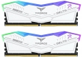 TeamGroup T-Force DELTA RGB 32GB UDIMM Kit 2x16GB DDR5-6000 CL30-36-36-76 X8 - FF4D532G6000HC30DC01 weiß