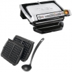 Tefal GC716D12 OptiGrill+ Kontaktgrill inklusive Waffelplatten 