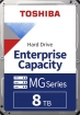 Toshiba Enterprise Capacity MG08-D ADA 8TB HDD 512e SATA 6Gb/s - MG08ADA800E