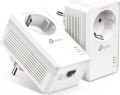 TP-LINK Powerline AV1000 Passthrough Starter Kit HomePlug AV2 RJ-45 2er-Pack - TL-PA7017PKIT 