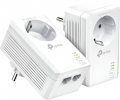 TP-LINK Powerline AV1000 Passthrough Starter Kit HomePlug AV2 2x RJ-45 2er-Pack - TL-PA7027P KIT 