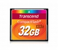 Transcend CompactFlash 32GB - 133x - TS32GCF133 
