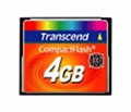 Transcend CompactFlash 4GB - 133x - TS4GCF133 