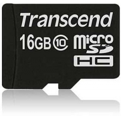 Transcend microSDHC Premium 16GB Class 10 - TS16GUSDC10