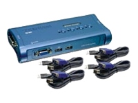 Trendnet 4-Port USB KVM Switch Kit Image