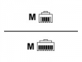 unify CORD 6M RJ11/RJ45 SILVERSATIN 