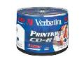 Verbatim CD-R 80min/700MB - 52fach, bedruckbar, 50er Spindel 