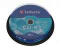 Verbatim CDR 80MIN 700MB 52X 10PK  